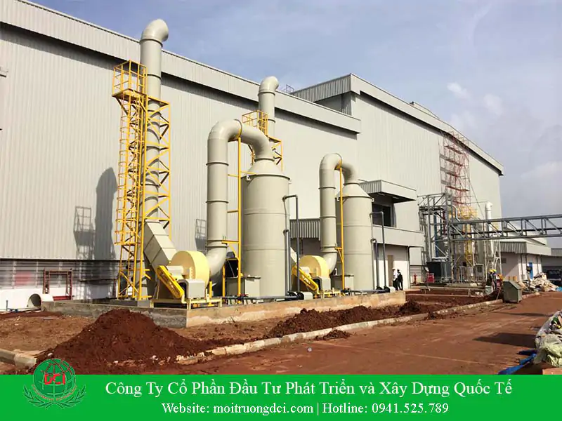 Dịch vụ xử lý khí thải - Công Ty Cổ Phần Đầu Tư Phát Triển Và Xây Dựng Quốc Tế